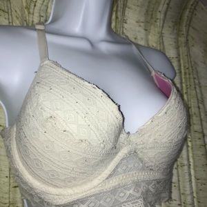 PINK Victoria's Secret Intimates & Sleepwear - PINK by VS racerback lace push-up bralette PINK Victoria's Secret Intimates & Sleepwear - PINK by VS racerback lace push-up bralette